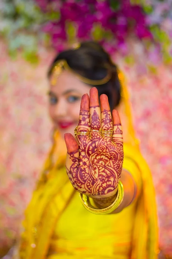 Mehndi ceremony