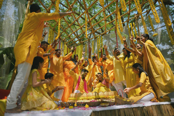 Haldi ceremony photoshoot