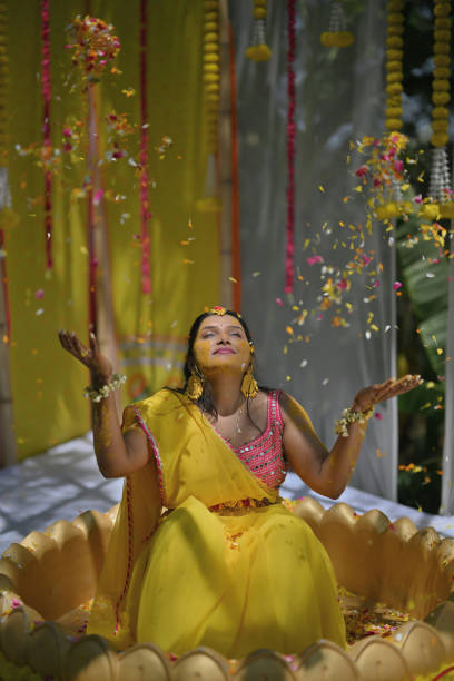 Bride haldi photoshoot